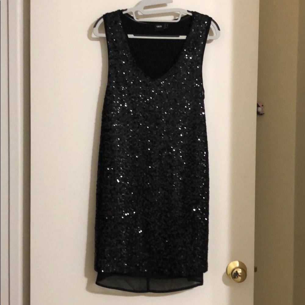 Asos sequin tank dress